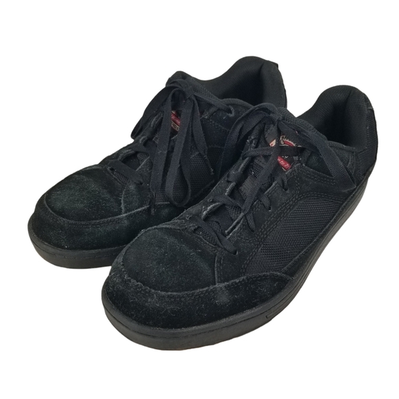 Brahma Black Suede Steel Toe Work Casual Shoes Men's Size 9.5 - Picture 4 of 11